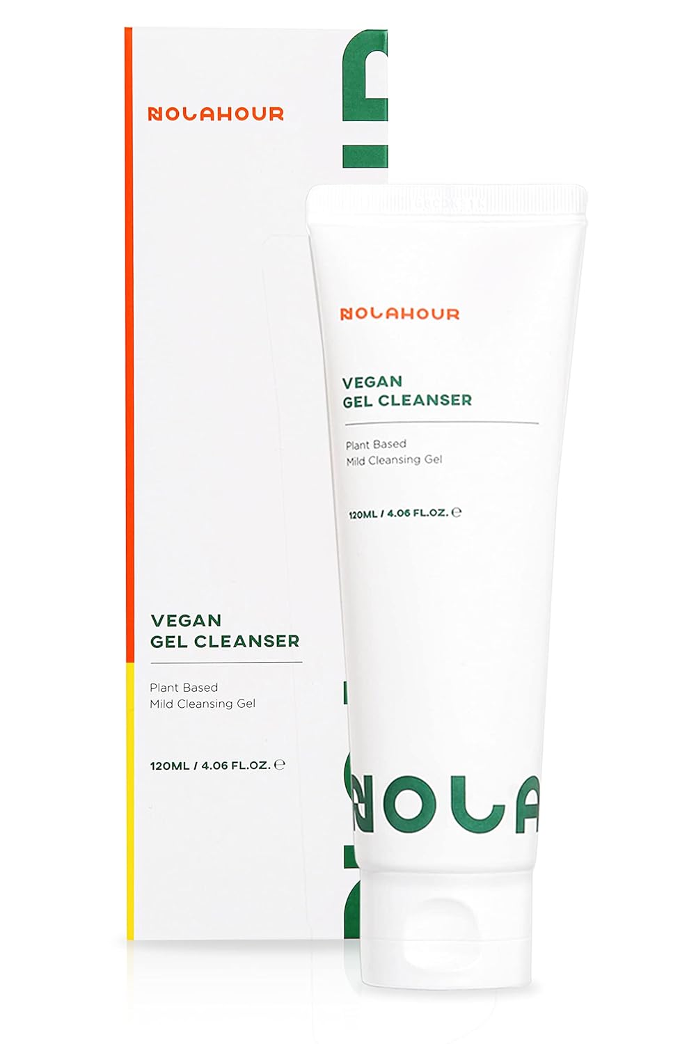 NOLAHOUR Vegan Gel Cleanser 120 Ml| Gentle Facial Cleanser for Oily Skin | Moisturizing Face Wash for Dry Skin for Women & Men | Water Based Face Cleanser