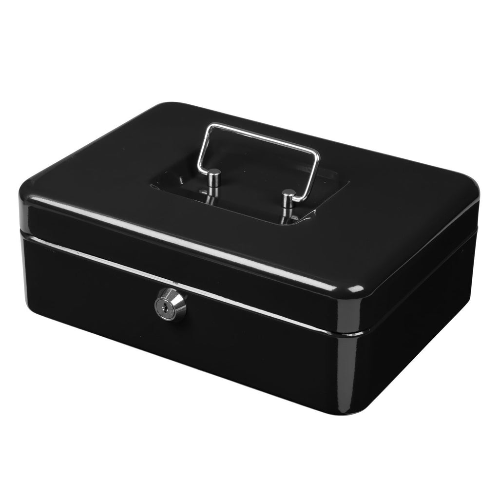 Metal Cash Box ( Black)