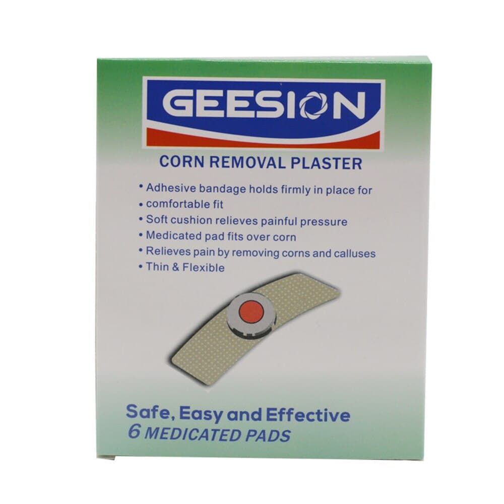 6 pcs Medical Adhesive Corn Removal Plasters Pain Relief Patch Foot Care Pack Corn and Clavus Patch