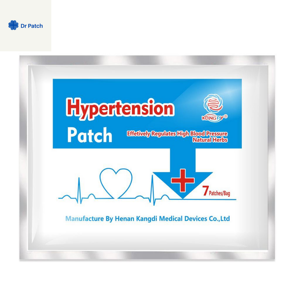 Patcheal 7 pcs/bag Hypertension Natural Lowering Blood Pressure 100% Herbal patches