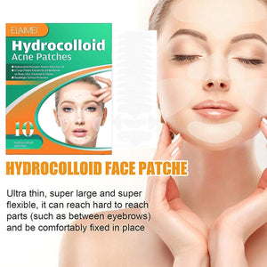 Boxania® 5in1 Full Face Hydrocolloid Acne Patches Pimple Skin Care Waterproof