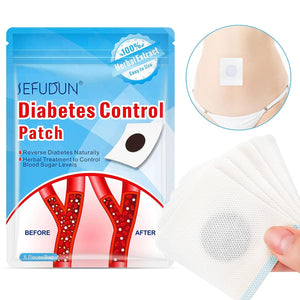 Patcheal 6 Pcs Diabetic Patches to lower Blood Sugar Level & Glucose Control | 100% Safe & Natural Blood Sugar Management | NO SIDE EFFECTS