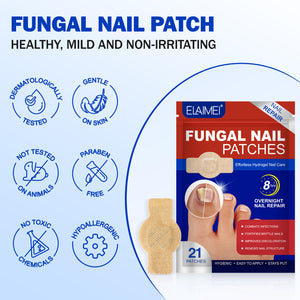 Nail Renewal Over Night Treatment Patches Hydrogel Nail Care 21 pcs