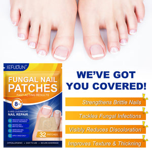 OverNight Renewal Nail Treatment Patches Hydrogel Nail Care 32 pcs