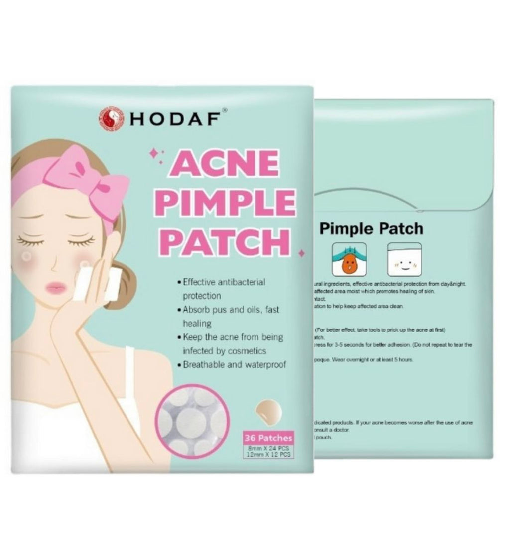 Acne Pimple Patch - Overnight Korean Skin Care- Clear - 36 Patches