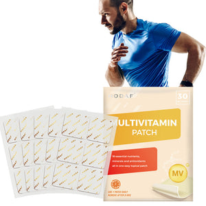 Multi Vitamin Patch - Energy, Immunity, Bone & Skin health I 30 Days Supply