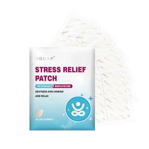 Natural Stress Relief Patches - Body Support Relax Stress Relief Patch - Skin Friendly - 30 Calm Down Patches