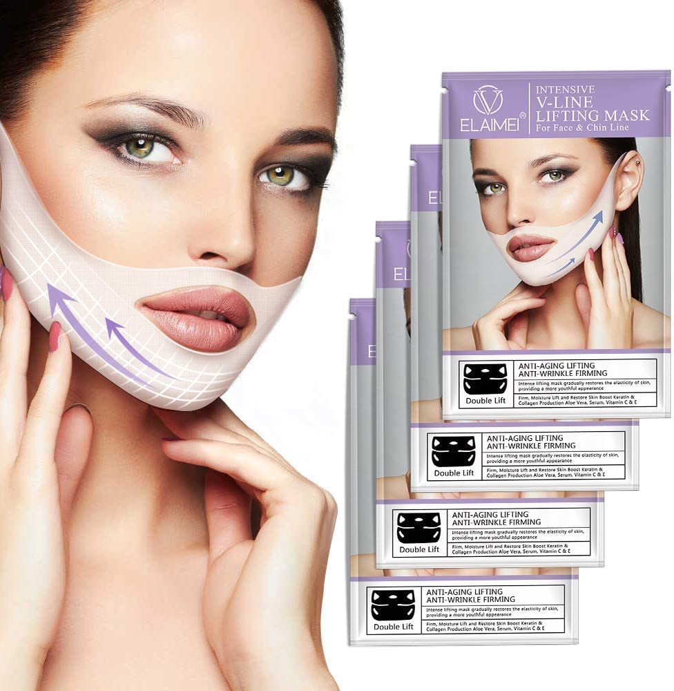 Double Chin Reducer V Line Lifting Face Mask Double Chin