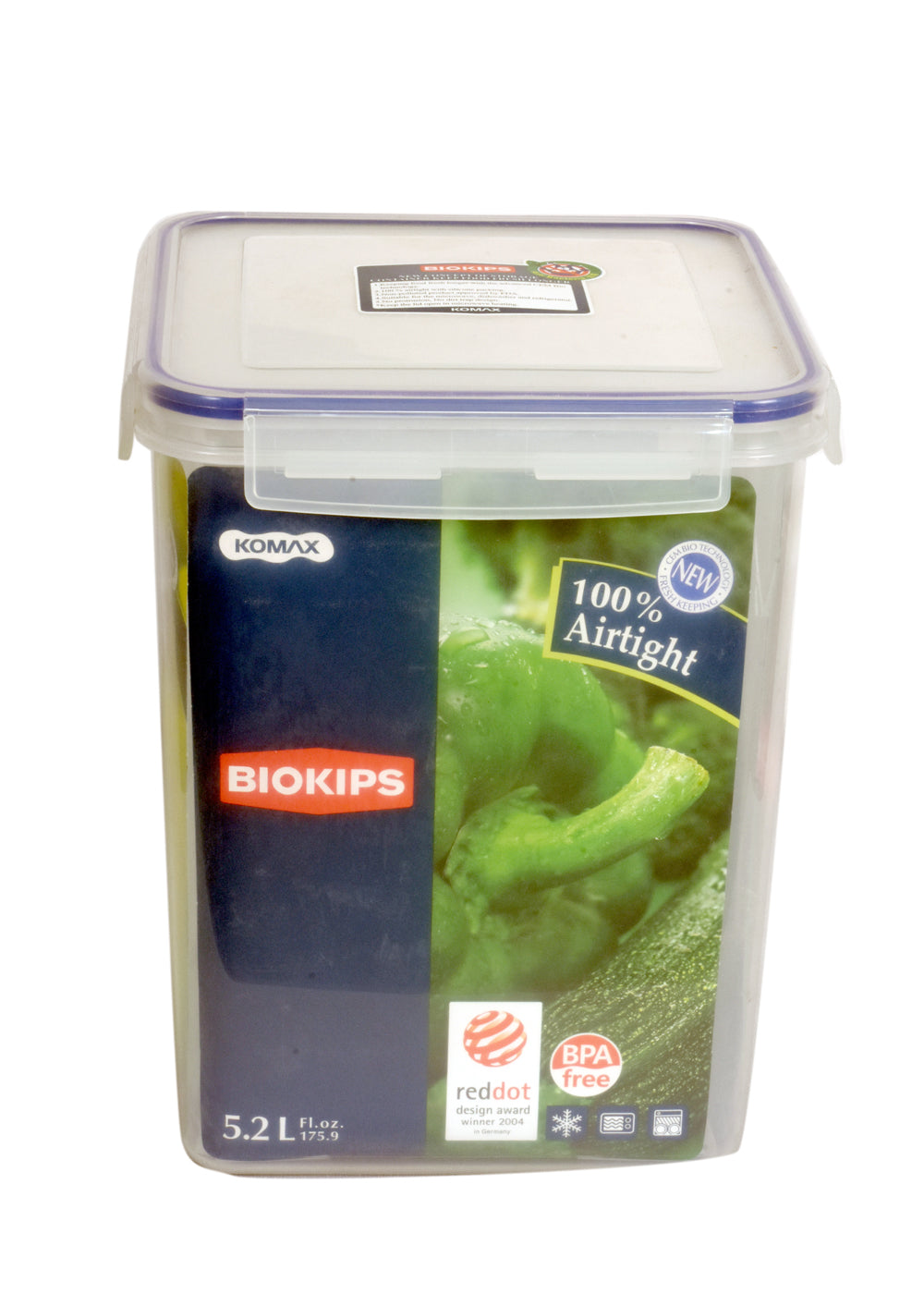 Large Plastic Storage Containers | BLOKIPS Container 5.2lt