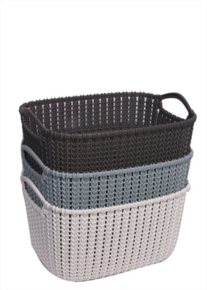 boxania knit laundry basket