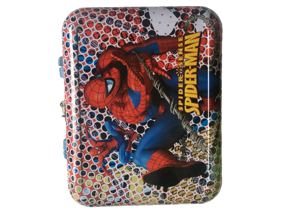Spiderman Suitcase Piggy,Money Bank ( with lock )