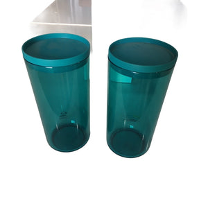 Unbreakable 100 % Airtight Storage Container ( 1 kg ) - Blue , Set of 2