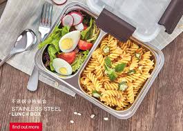 TEDEMEL Stainless Steel lunch box with compartments