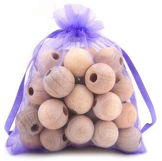 Clean Living™ 20 pcs Natural Camphor Wood Balls Repellent