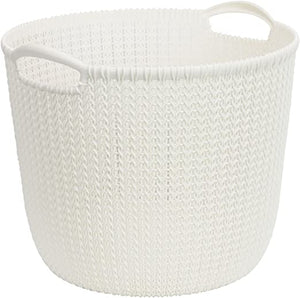 plastic laundry basket round online