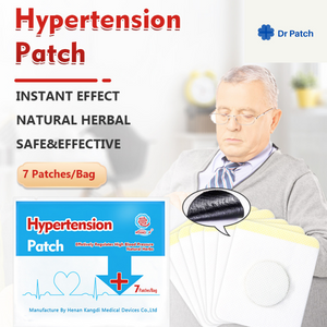 Patcheal 7 pcs/bag Hypertension Natural Lowering Blood Pressure 100% Herbal patches