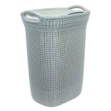 Curver Knit Laundry Hamper 57 Ltrs  (03676) - Made in Germany