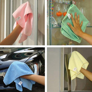4pcs/set Multi-color Car Wash Cleaning Towels