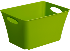 Boxania green storage basket