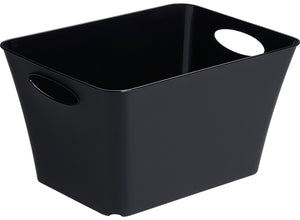 Boxania black storage basket