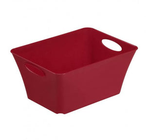 Boxania red storage basket
