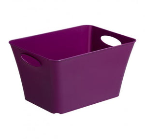Boxania purple storage basket