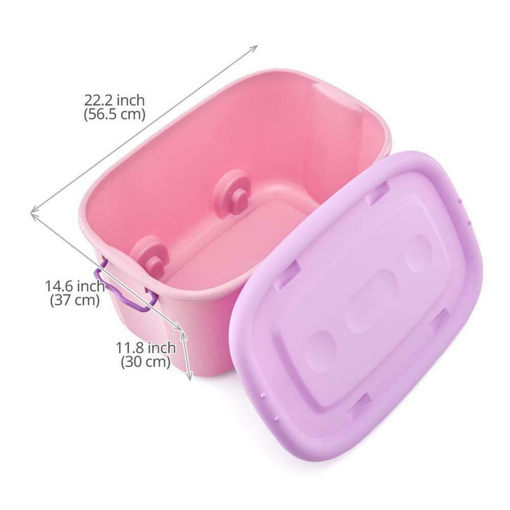 Stackable Toy Storage Box with Wheels, Big pc – boxania